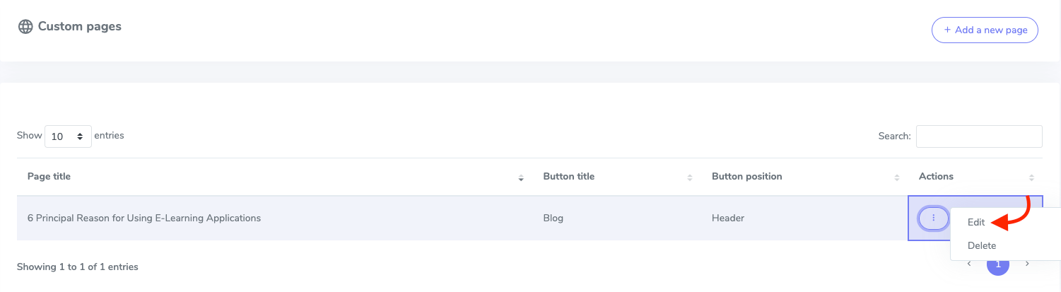 Academy Editing Custom Page Academy Editing Custom Page