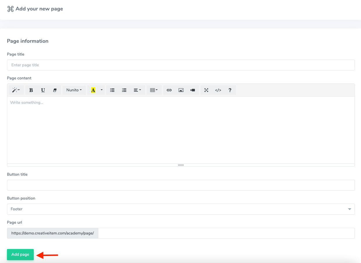 Academy Saving New Custom Page Academy Saving New Custom Page