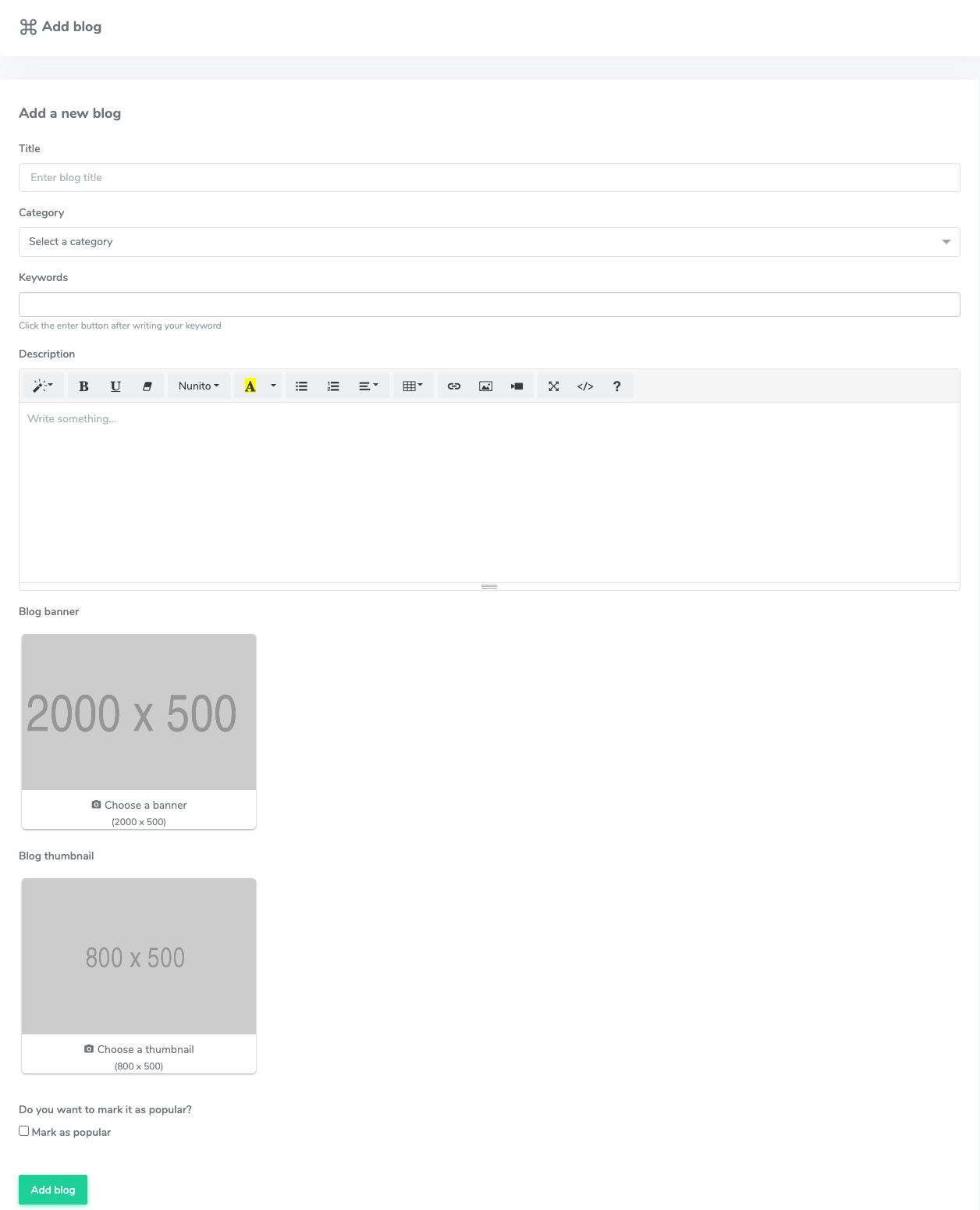 Academy Adding New Blog 2 Academy Adding New Blog 2