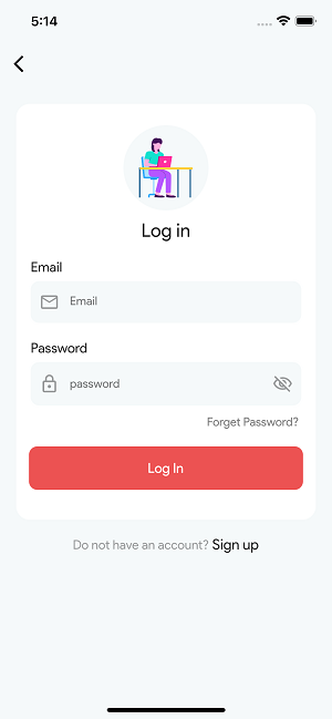 Login Screen Login Screen